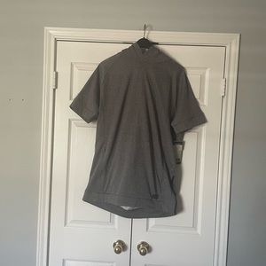 Short-sleeve Fleece Hoodie